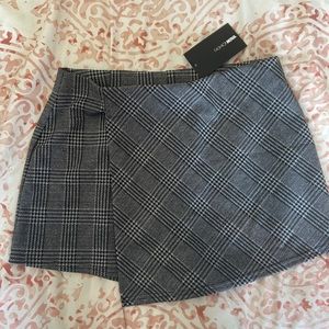 Plaid Skort